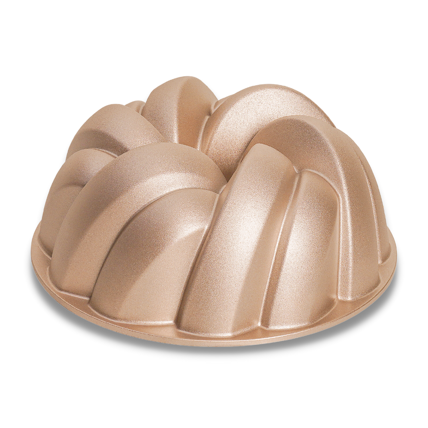 Silicone Bundt Cake Pan, Non-stick Bundt Pan with Sturdy Handle