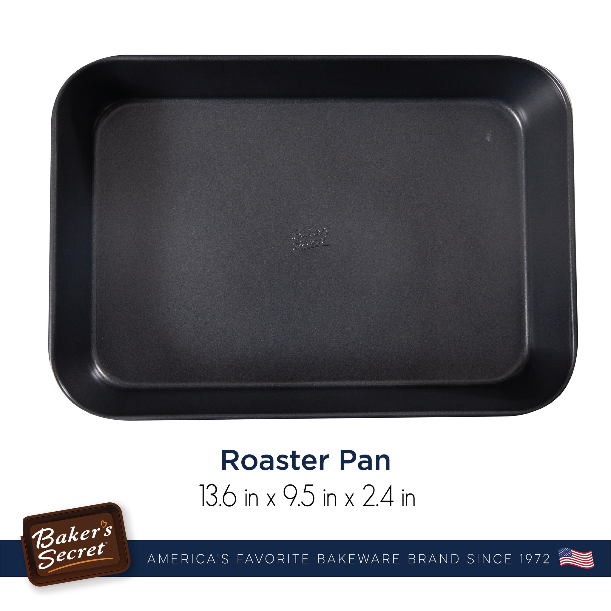 Roaster Pan 13" x 9"  Roasting Pans - Baker's Secret