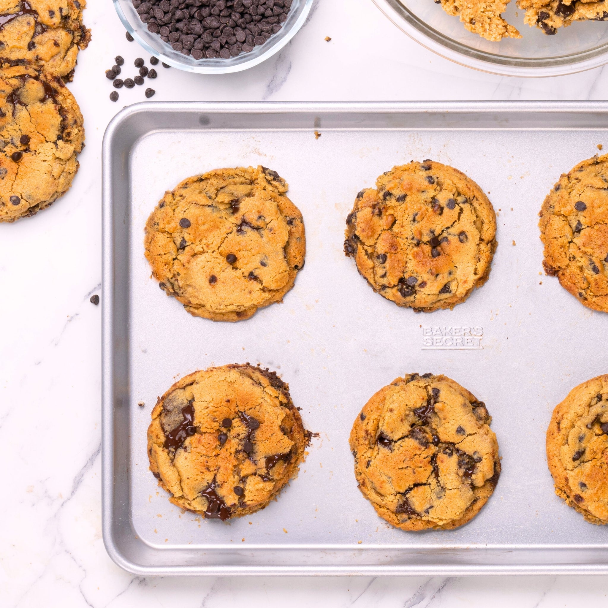 Aluminized Steel Cookie Sheets  Baking & Cookie Sheets - Baker's Secret