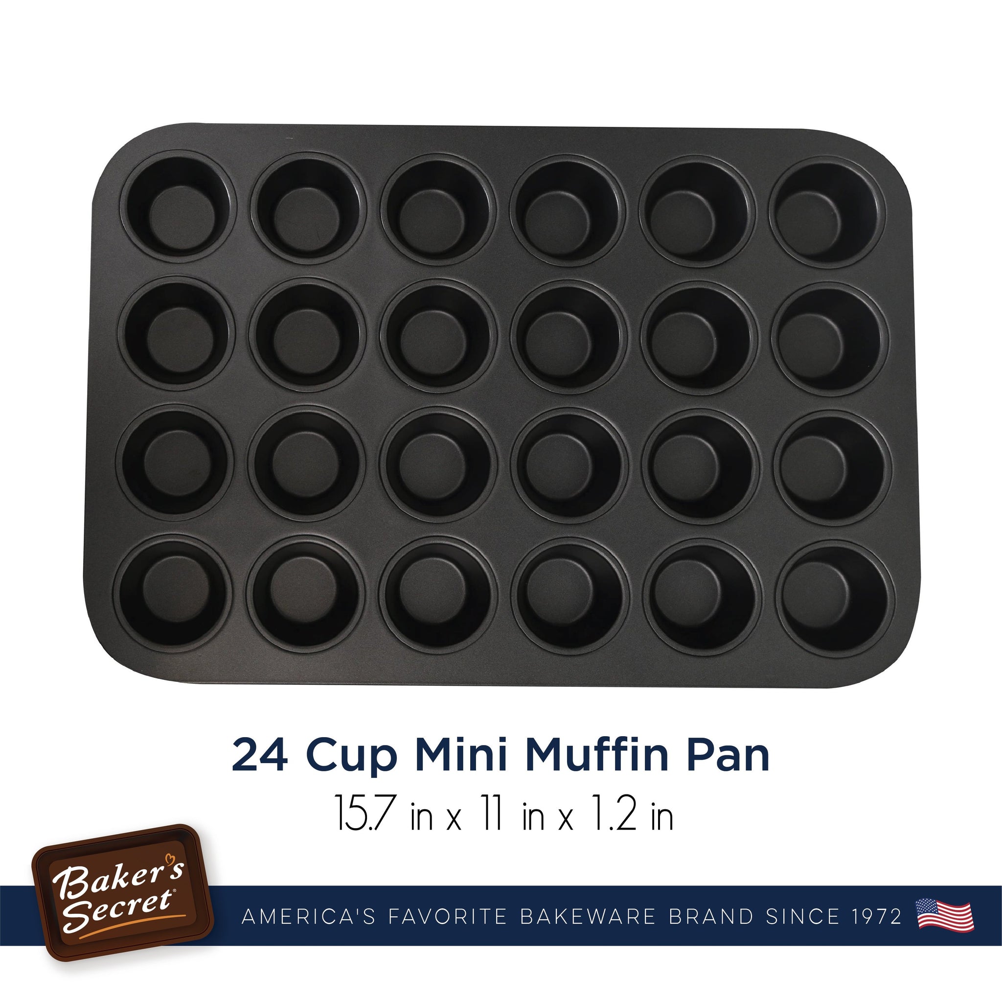 24 Cup Mini Muffin Pan