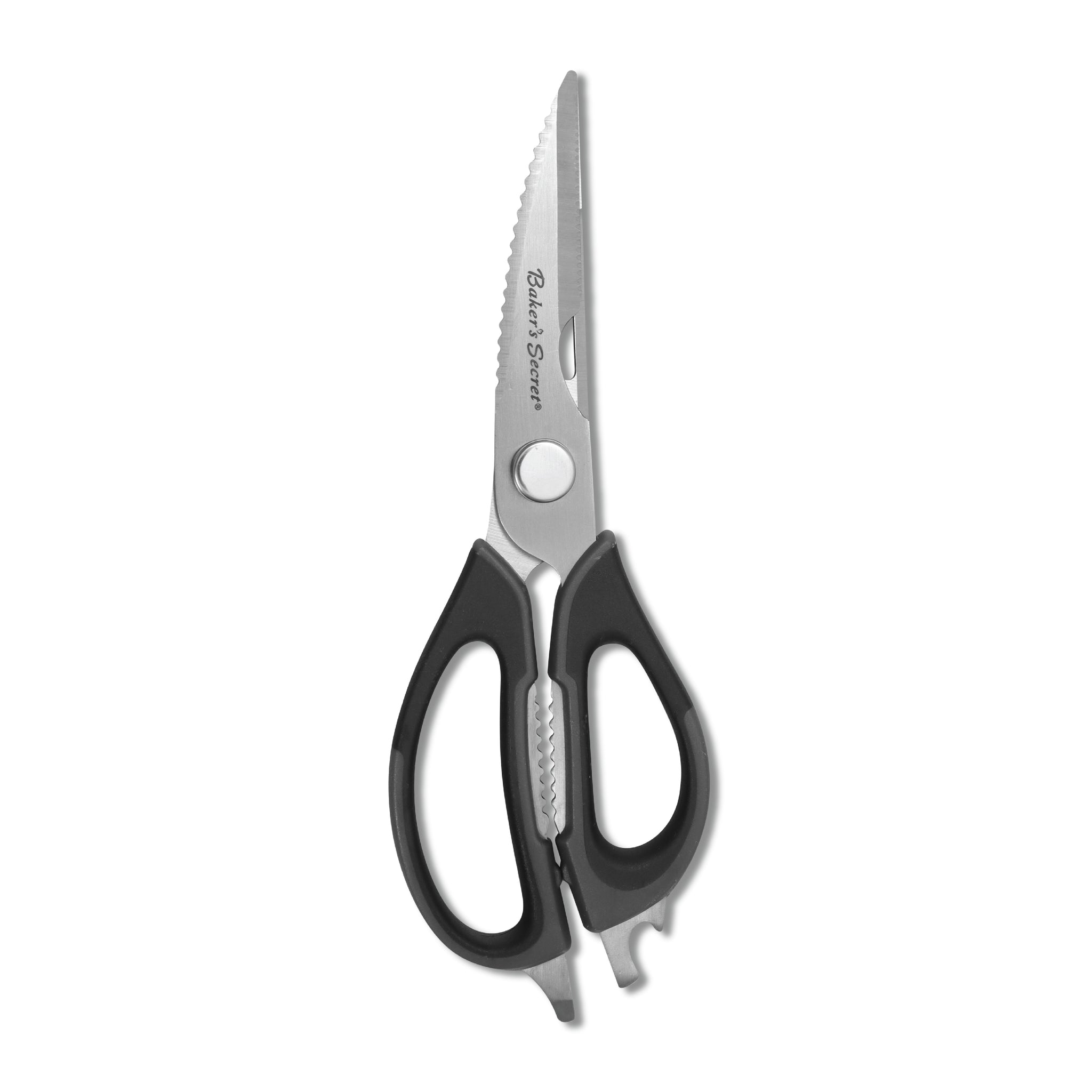 Baker Ross Multi-Purpose Scissors (Pack of 3) Stainless Steel Craft Scissors for All Arts and Crafts